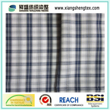 T/C Fabric 45s*45s Plaid Poly-Cotton Fabric